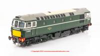 3346 Heljan Class 33/1 Diesel Locomotive number D6580 in BR Green livery with small yellow panels